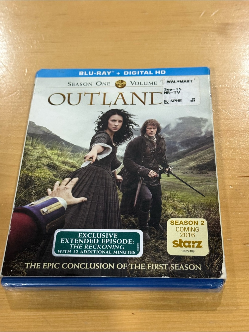 Outlander: Season 1, Vol. Two New Sealed Blu-Ray.